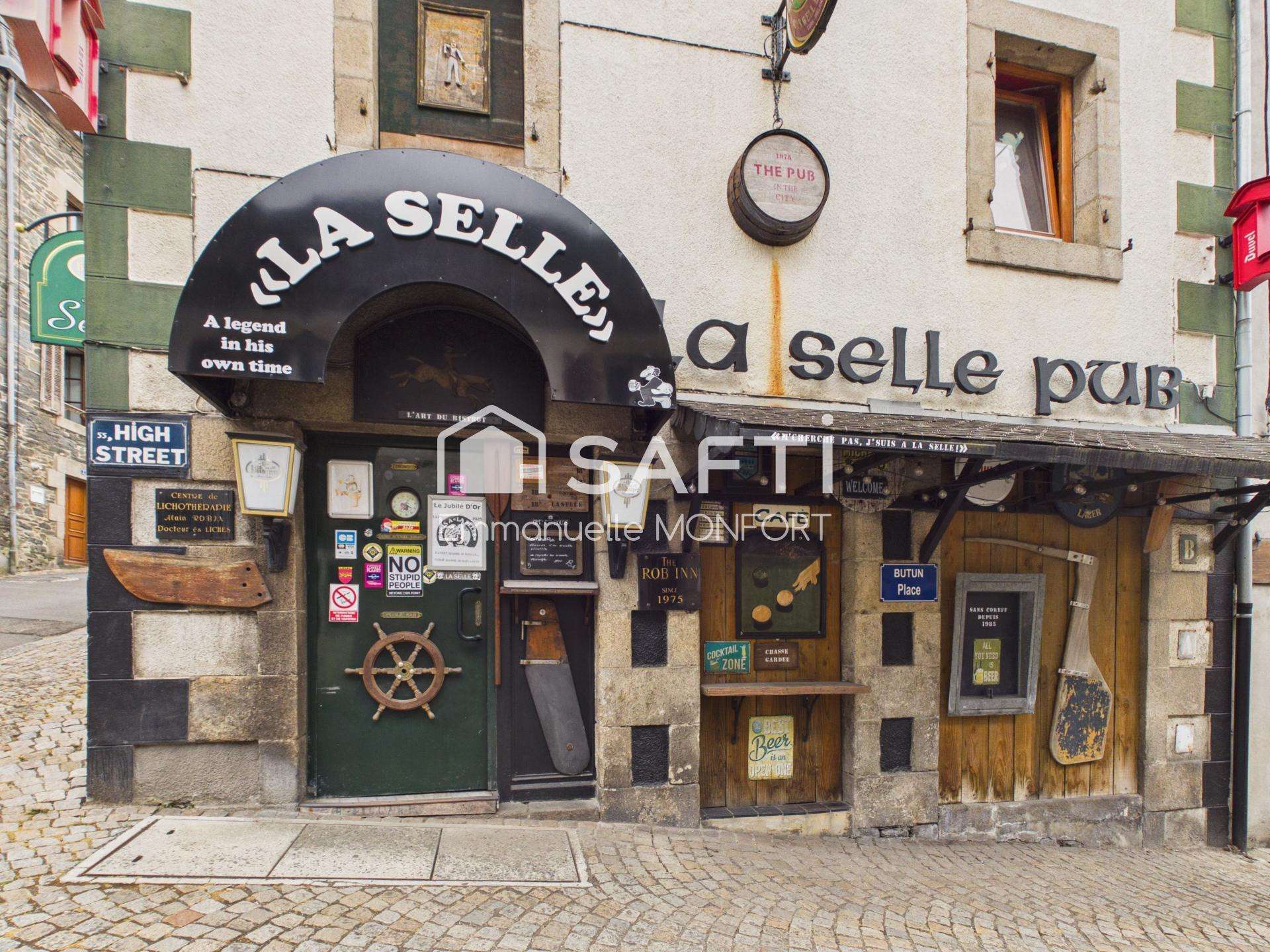 Vente pub mythique au coeur de Morlaix