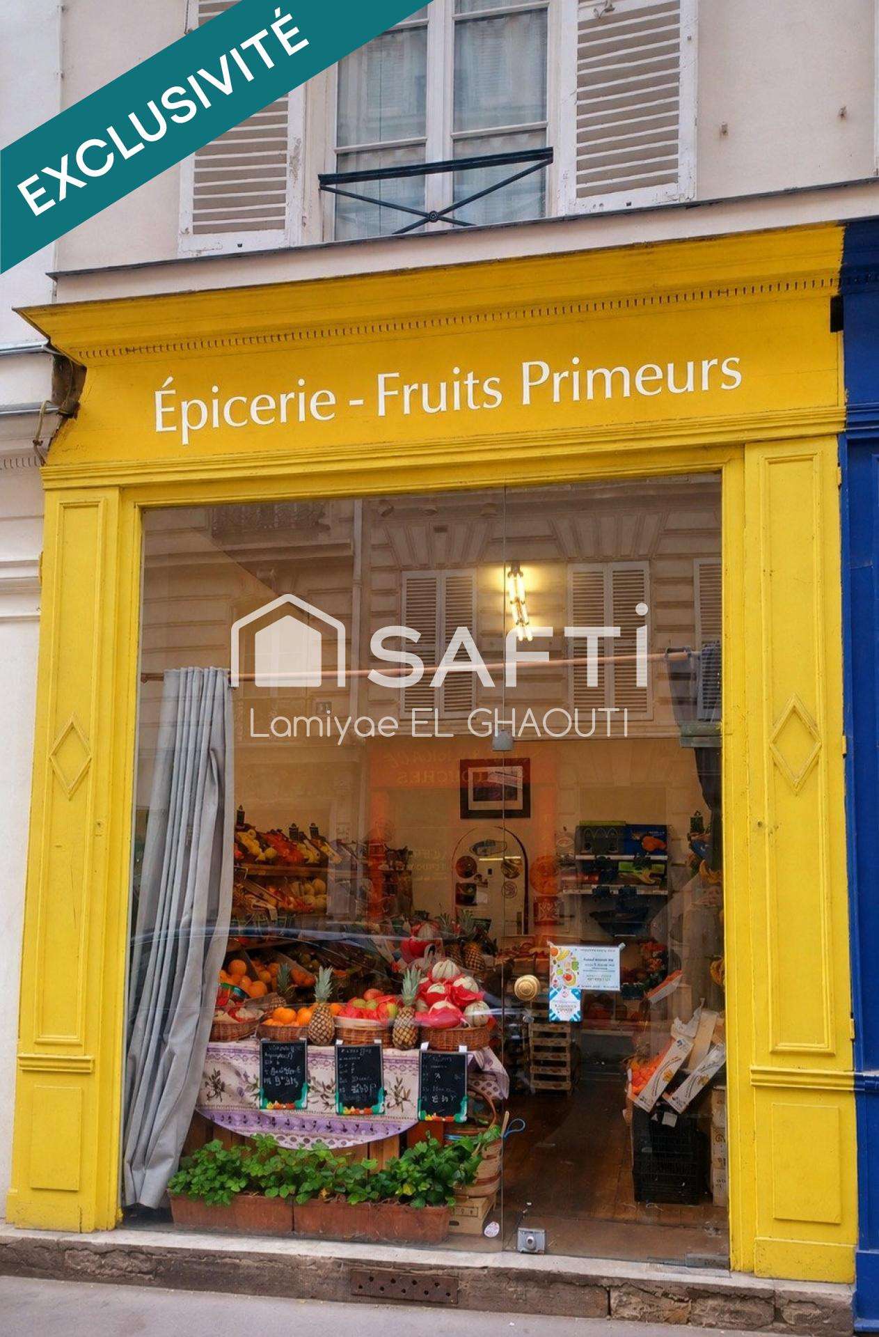 Vente épicerie 28m² Paris 5e faible loyer, bon CA