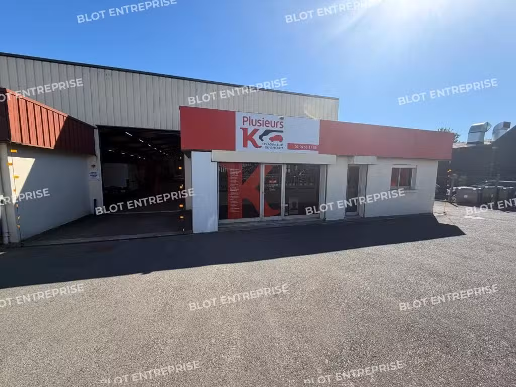 A vendre bâtiment 1270m² Rennes Ecopole Sud Est