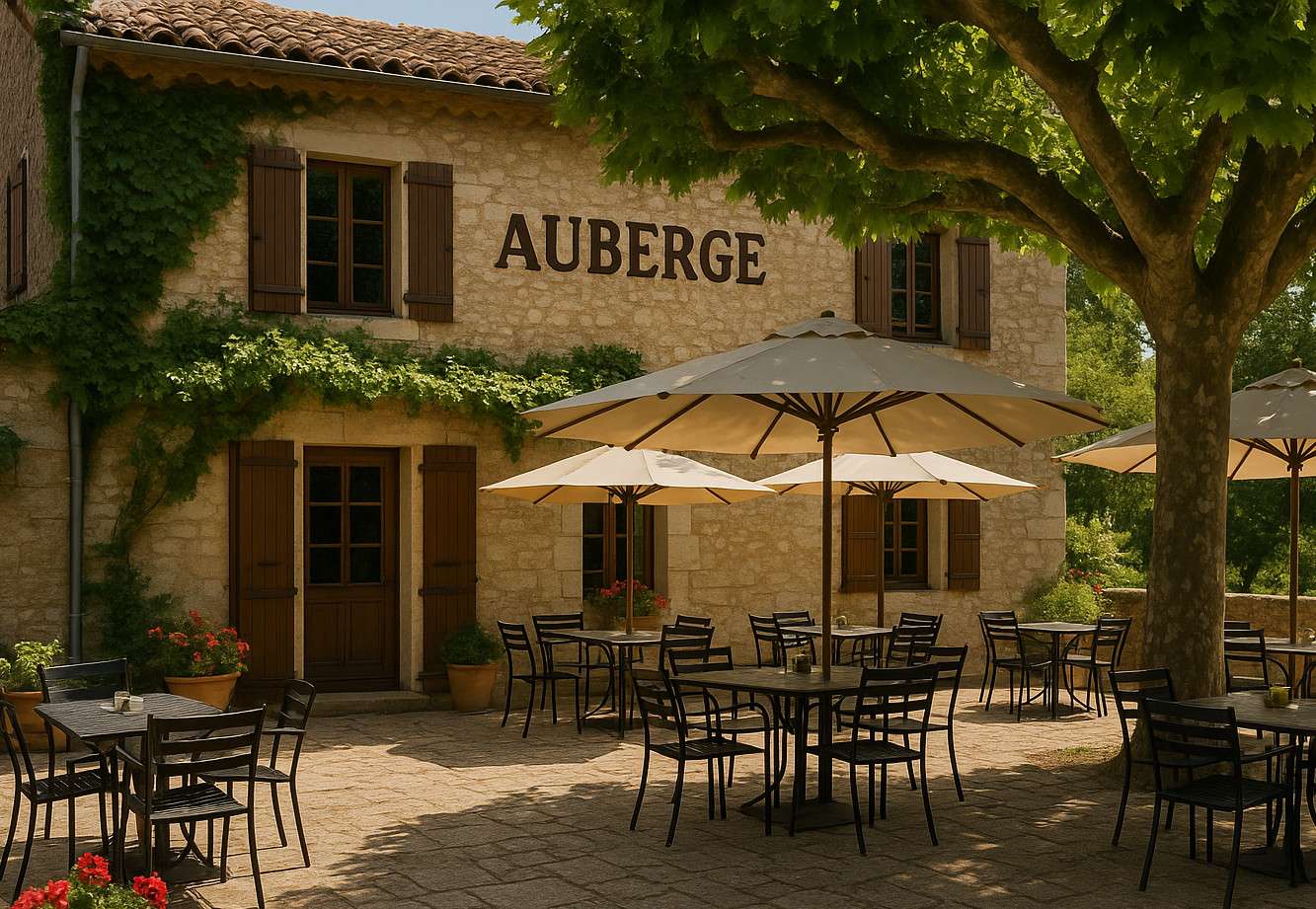 AV murs & FDC restaurant & auberge 5 ch à Vence