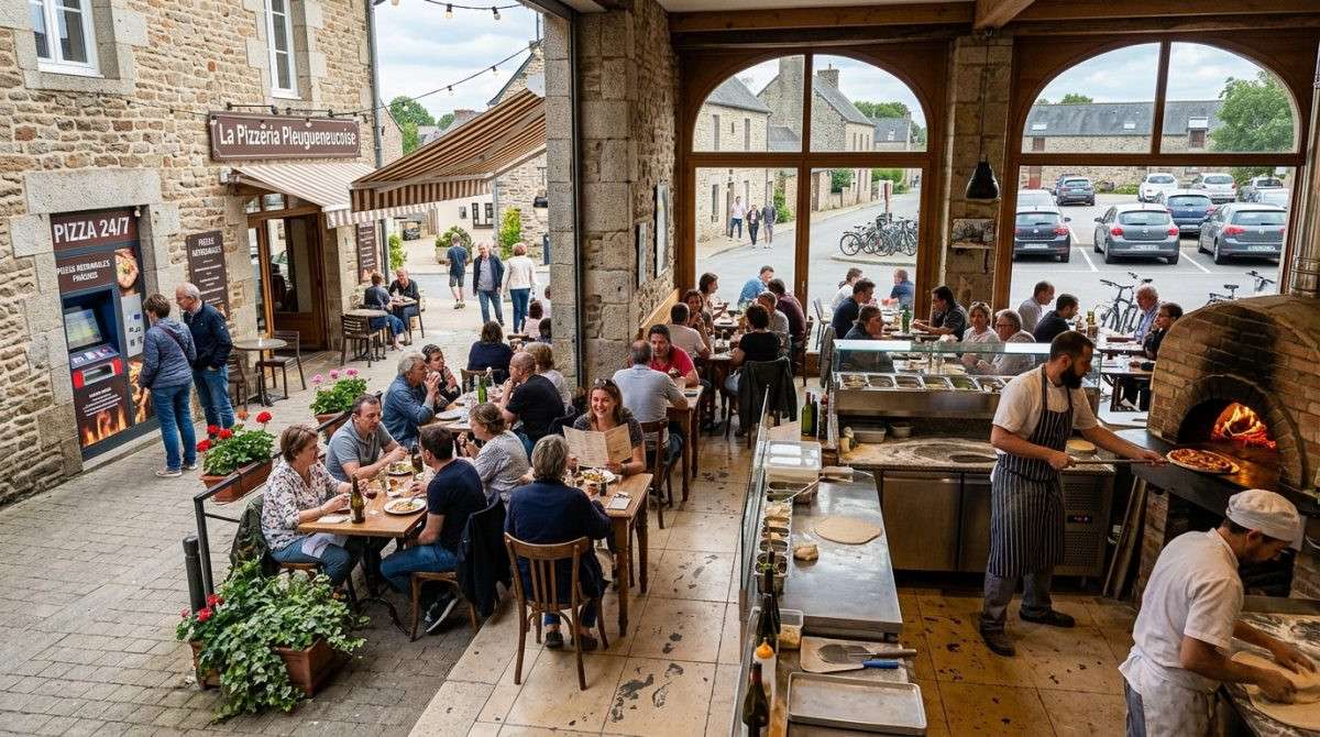 Vente pizzeria crêperie grill vae à Pleugueneuc