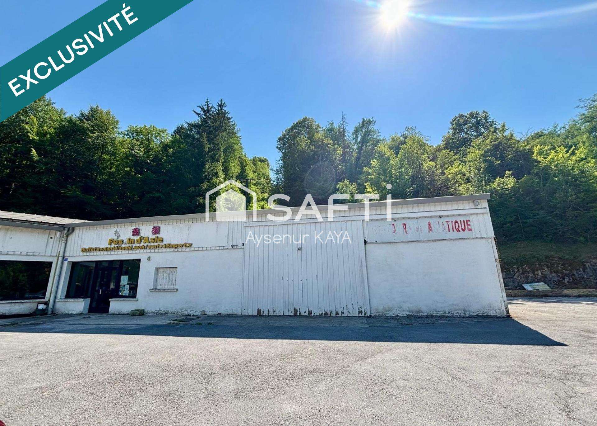 Vente local 300m² bonne visibilité à Saint-Claude