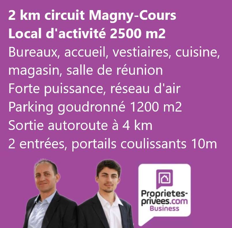 Local d'activité à 2 km du circuit de Magny-Cours