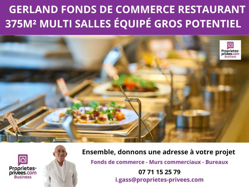 Vente restaurant de 375m² à Lyon 69007 Gerland