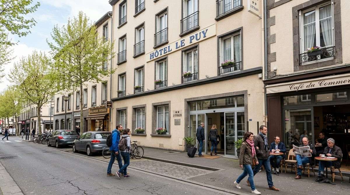 Vente hôtel bureau 2 ** 25 chambres à Clermont Fd