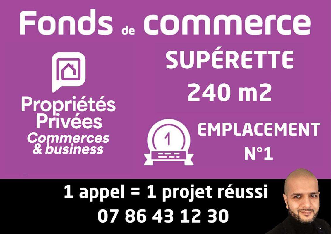 Vente supérette de 240m² en coeur de ville Amiens