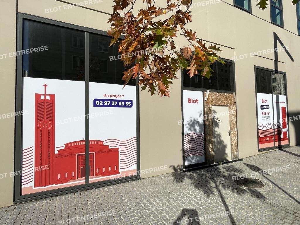 A louer local commercial 268m² à Lorient gare 