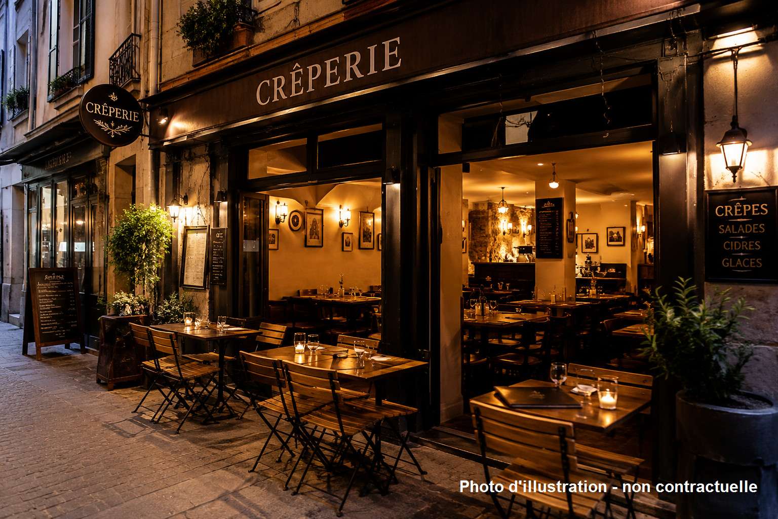 Vente crêperie forte rentabilité empl N°1 Nantes
