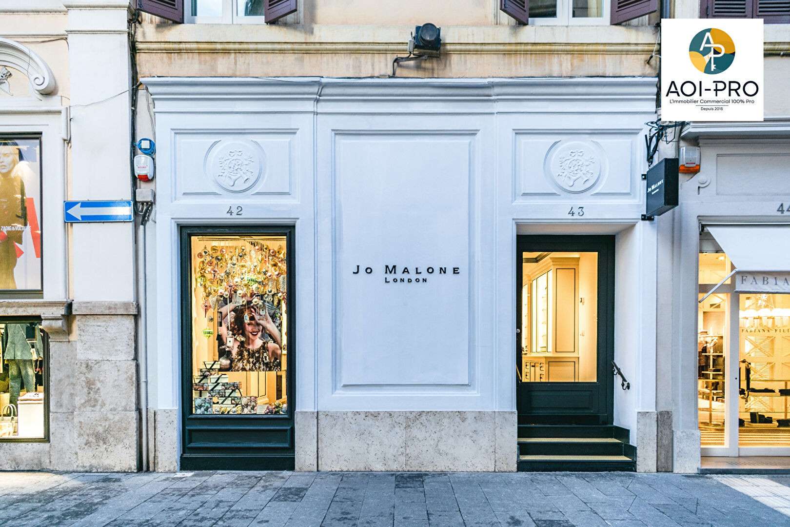 A louer local commercial 43m² Bordeaux Boulevards