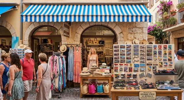 Vente boutique de souvenirs cadeaux sur Cannes