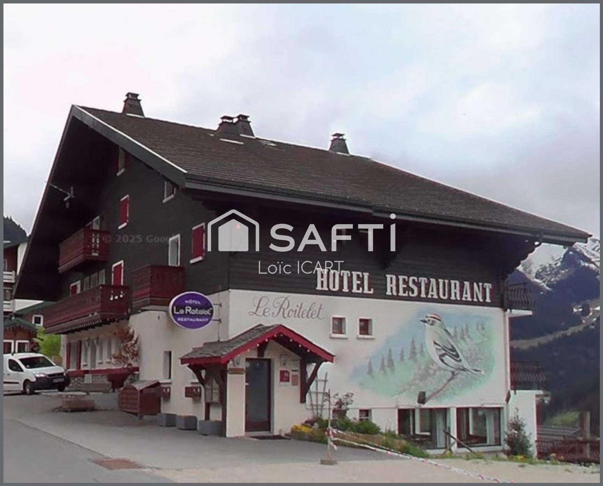 Cède hôtel 20 ch en centre village de Haute Savoie