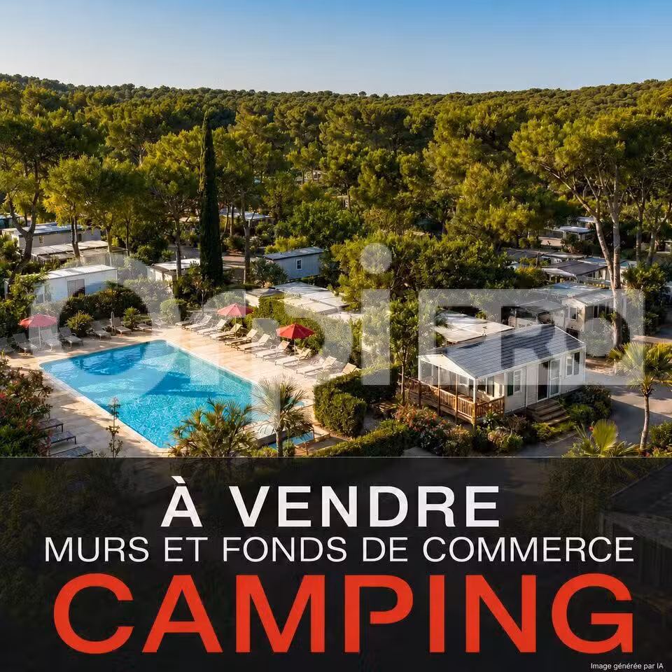 A vendre camping FDC & foncier dept Hérault