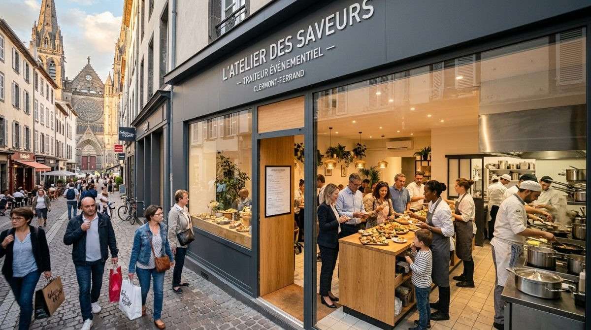 AV FDC traiteur sur place + boutique Clermont Fd