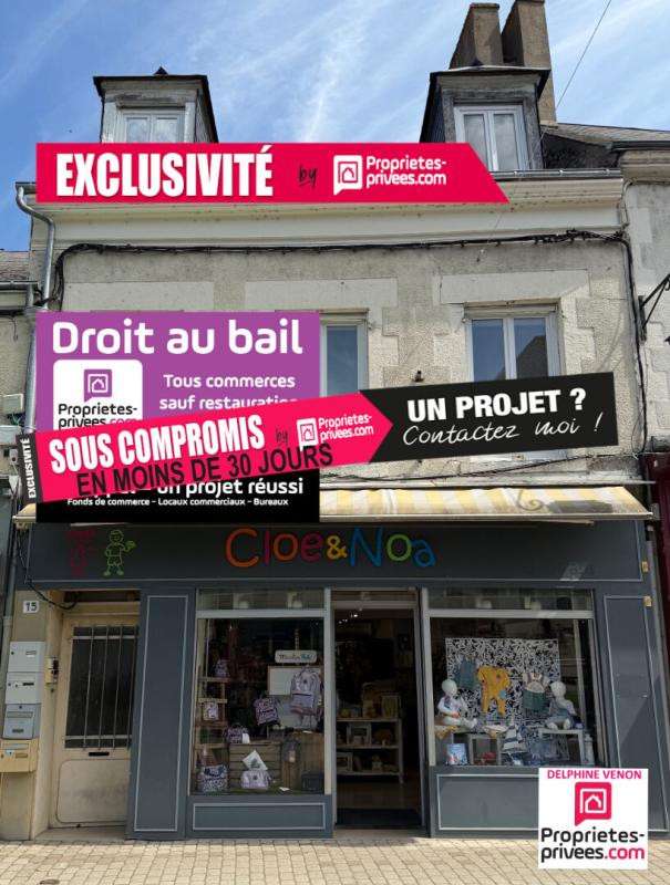Cède bail local de 40m² à Châteauneuf sur Loire
