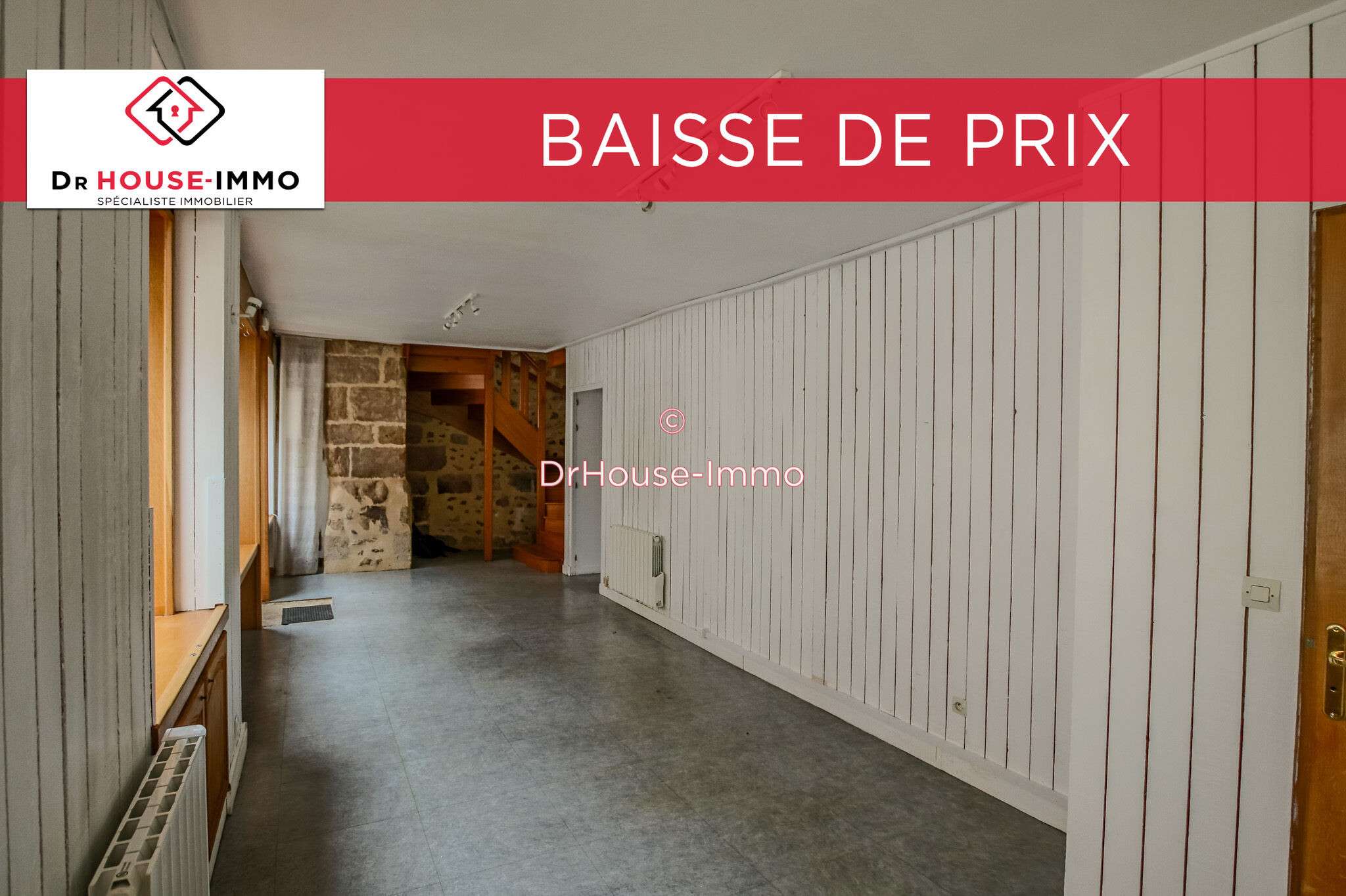 A vendre murs commerciaux centre-ville Bonneval