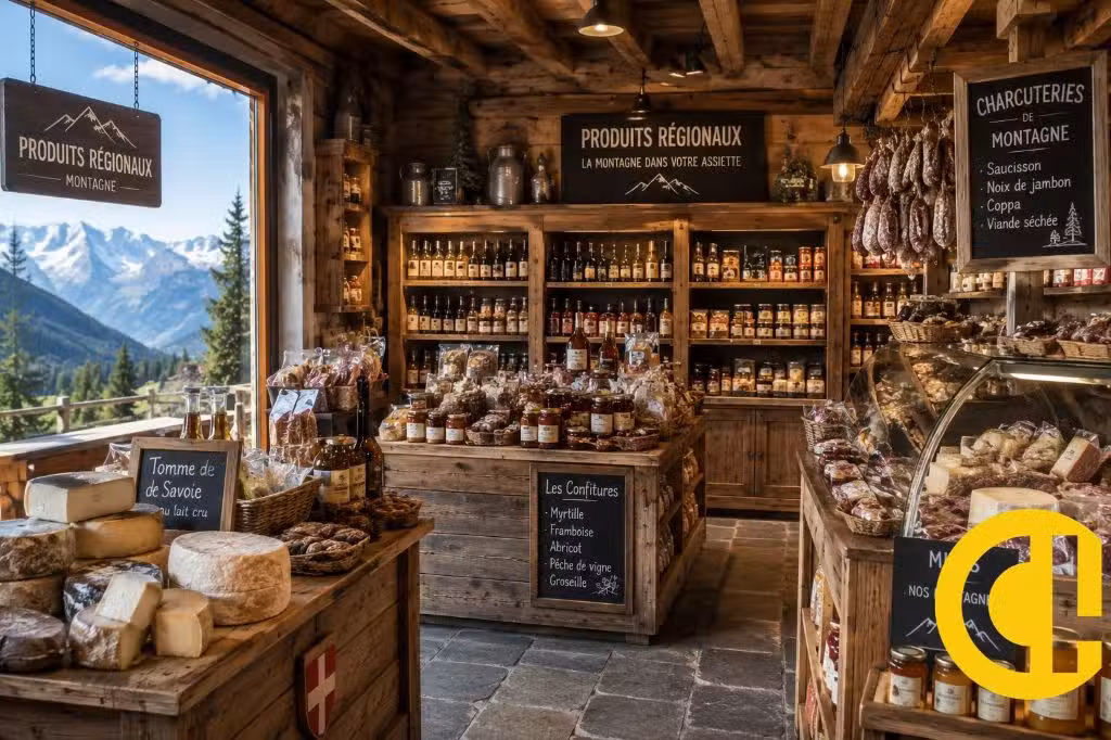 FDC Magasin produits régionaux station de ski 74