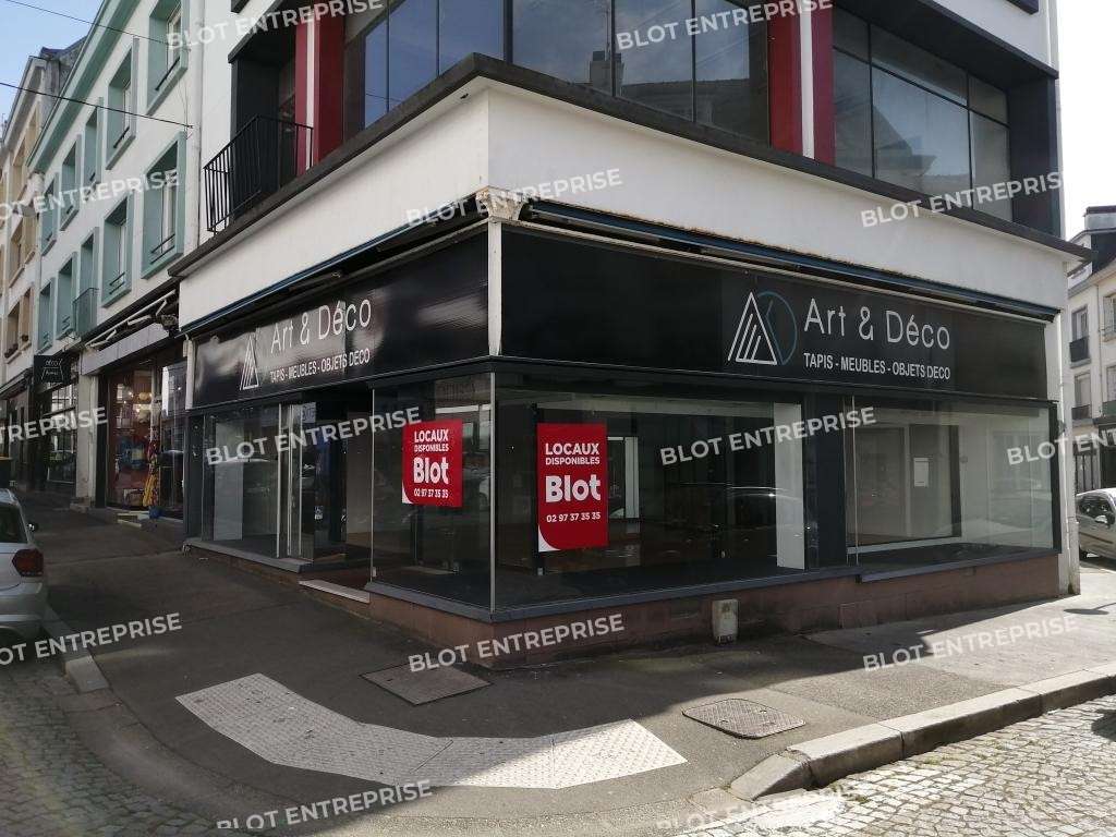 A louer local commercial de 75m² à Lorient centre