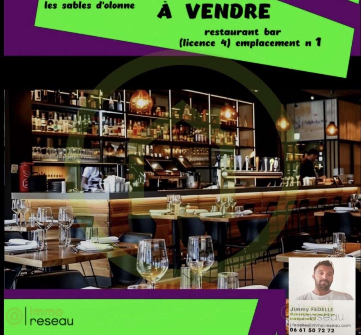 A céder restaurant de renom aux Sables d'Olonne