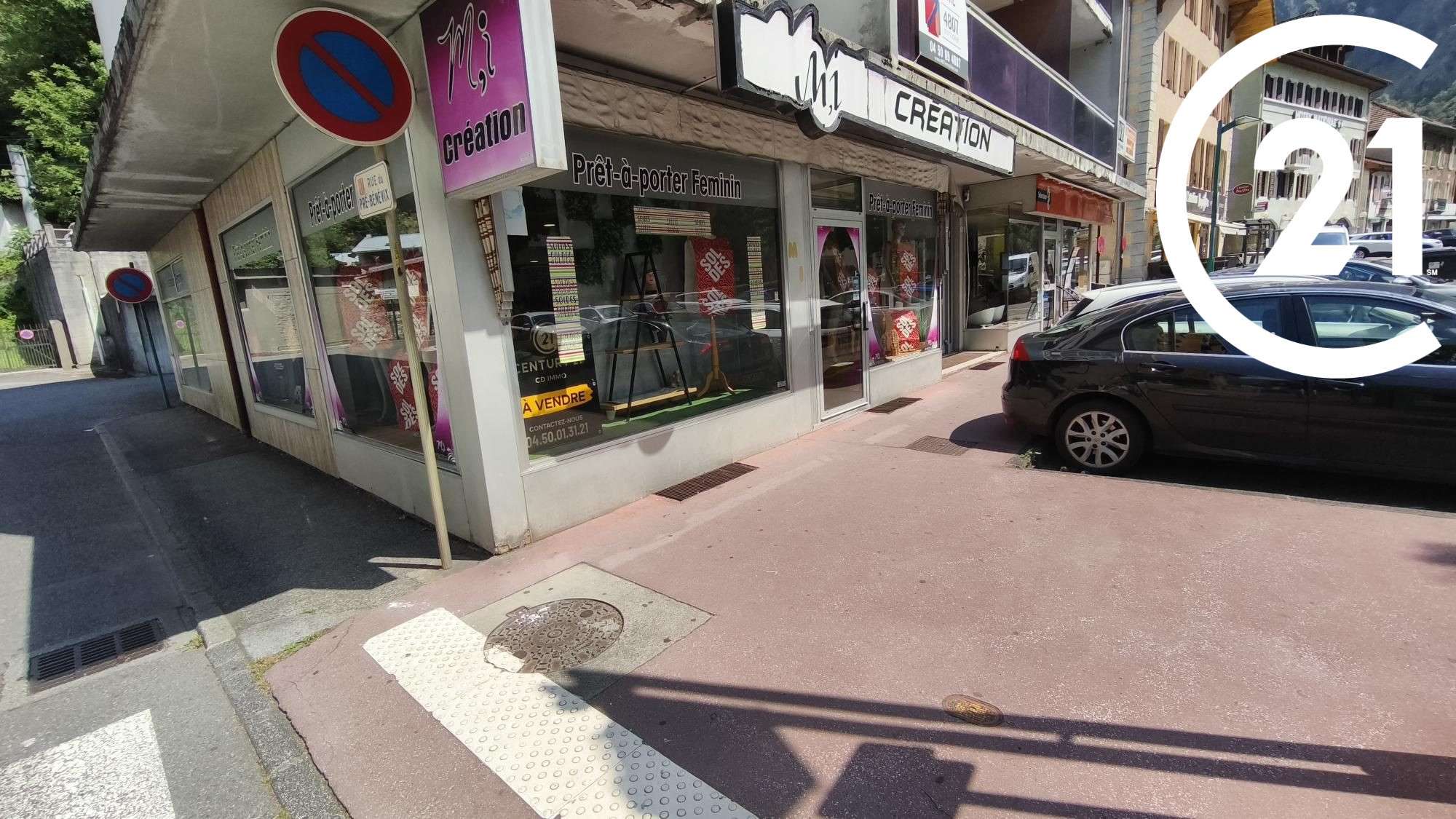Vente murs commerciaux libres 139m² Cluses centre