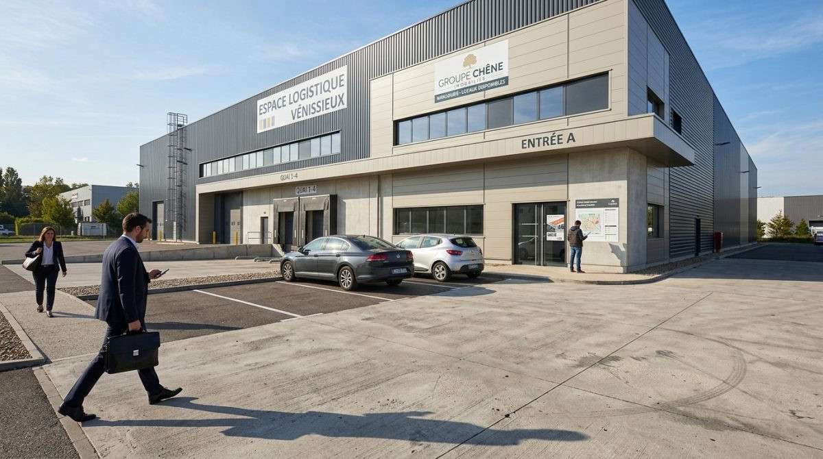 A Louer entrepôt 151m² proche autoroute Vénissieux