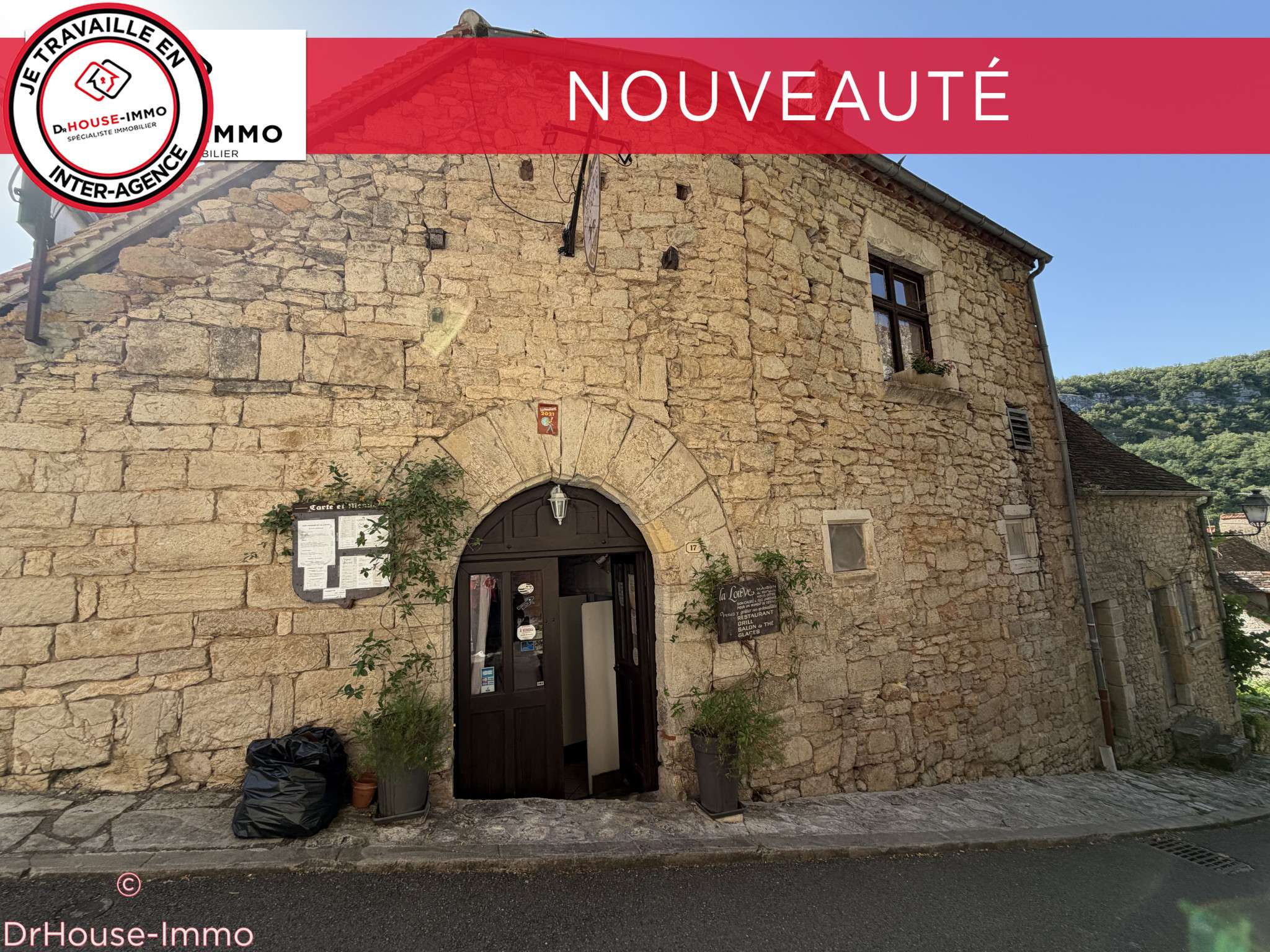 Vente FDC restaurant et bar à Rocamadour