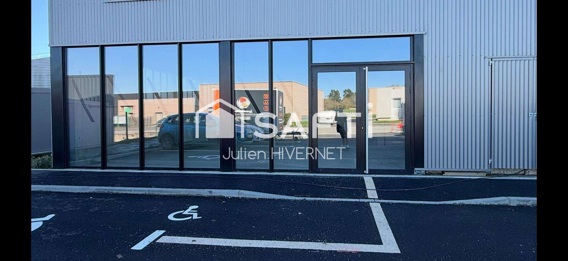 A louer cellule 214m² neuve à St-Martin-des-Champs