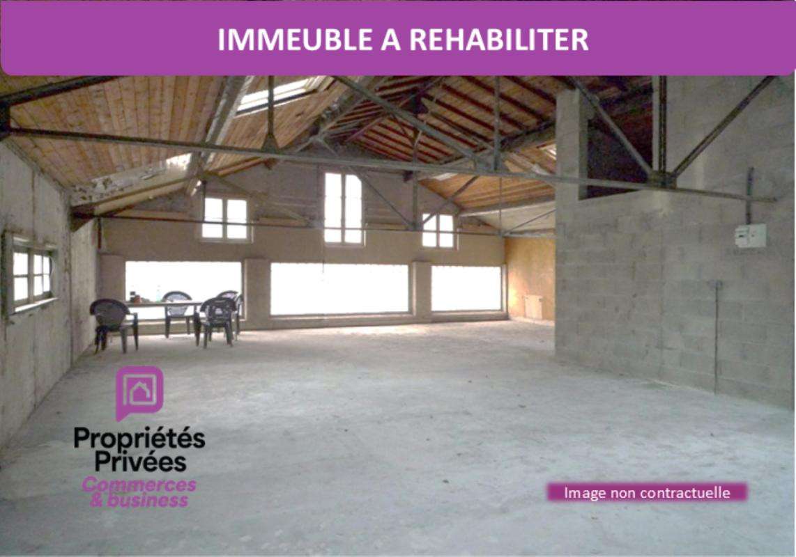 Vente immeuble de 4000m² vue port à Fécamp