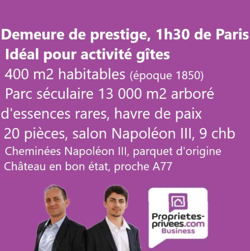 A vendre domaine de 400m² à Sancerre