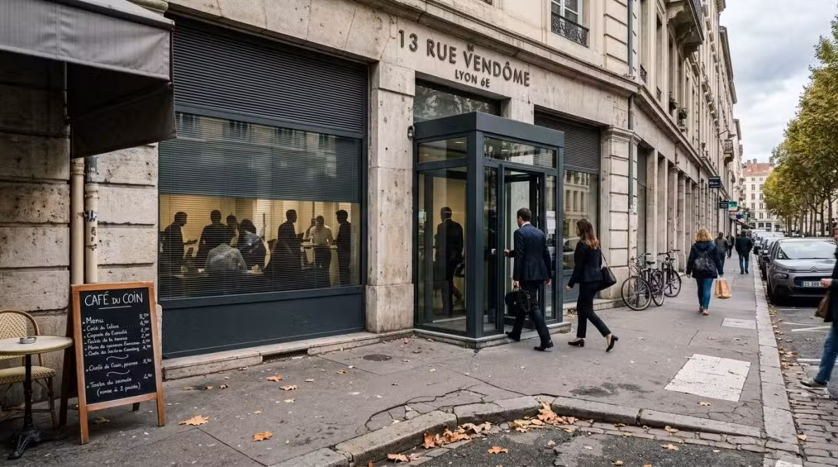 Vente local commercial 201.50m² à Lyon 6 Vendôme