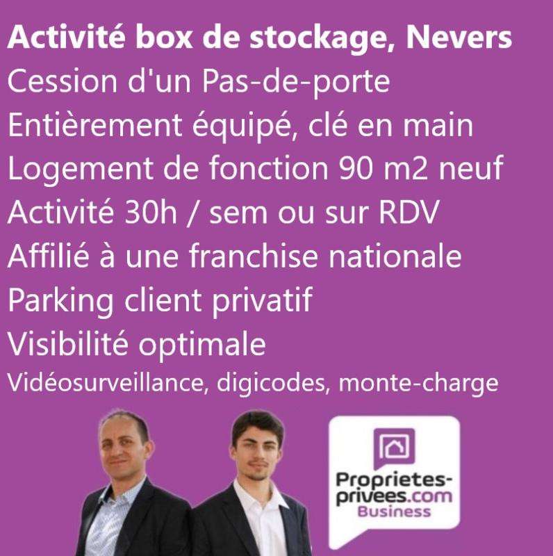Vente FDC location box de stockage à Nevers