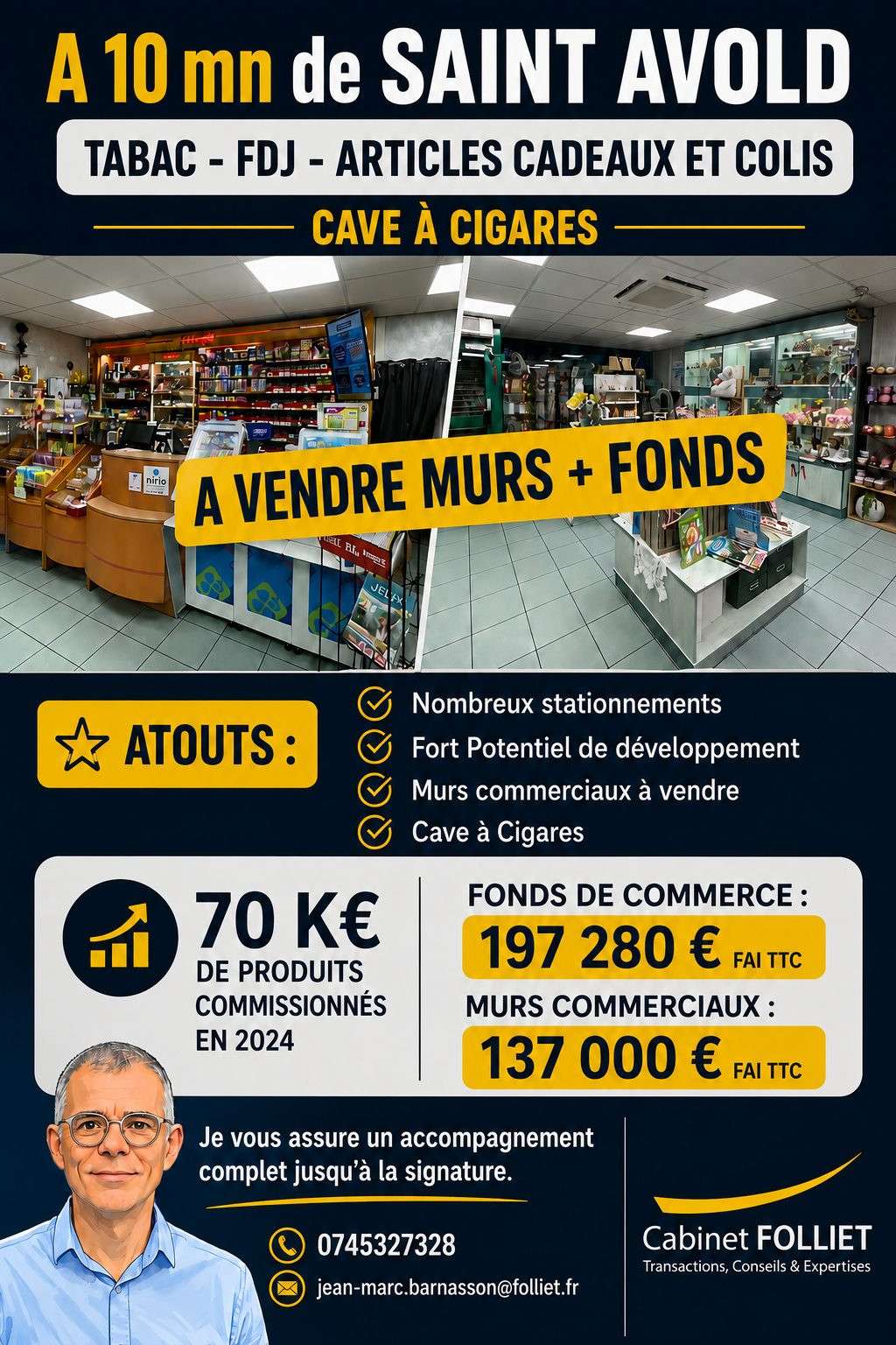 FDC tabac jeux à vendre proche Saint‑Avold