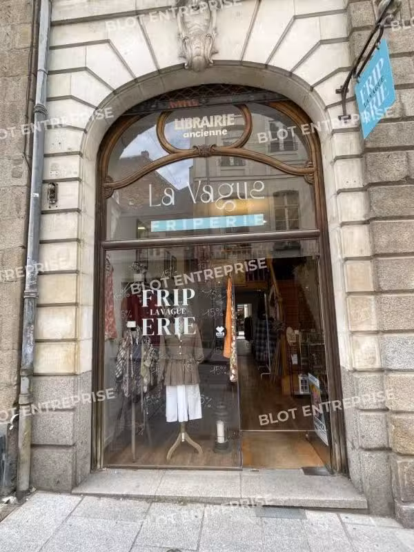 Cession droit au bail local commercial 55m² Rennes