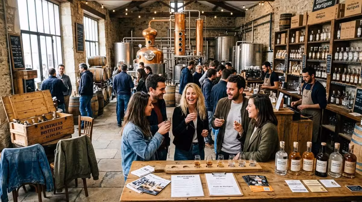 Vente Distillerie artisanale en Provence Martigues