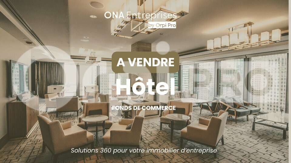 A vendre murs et fonds hôtel 38 ch à Limoges Nord