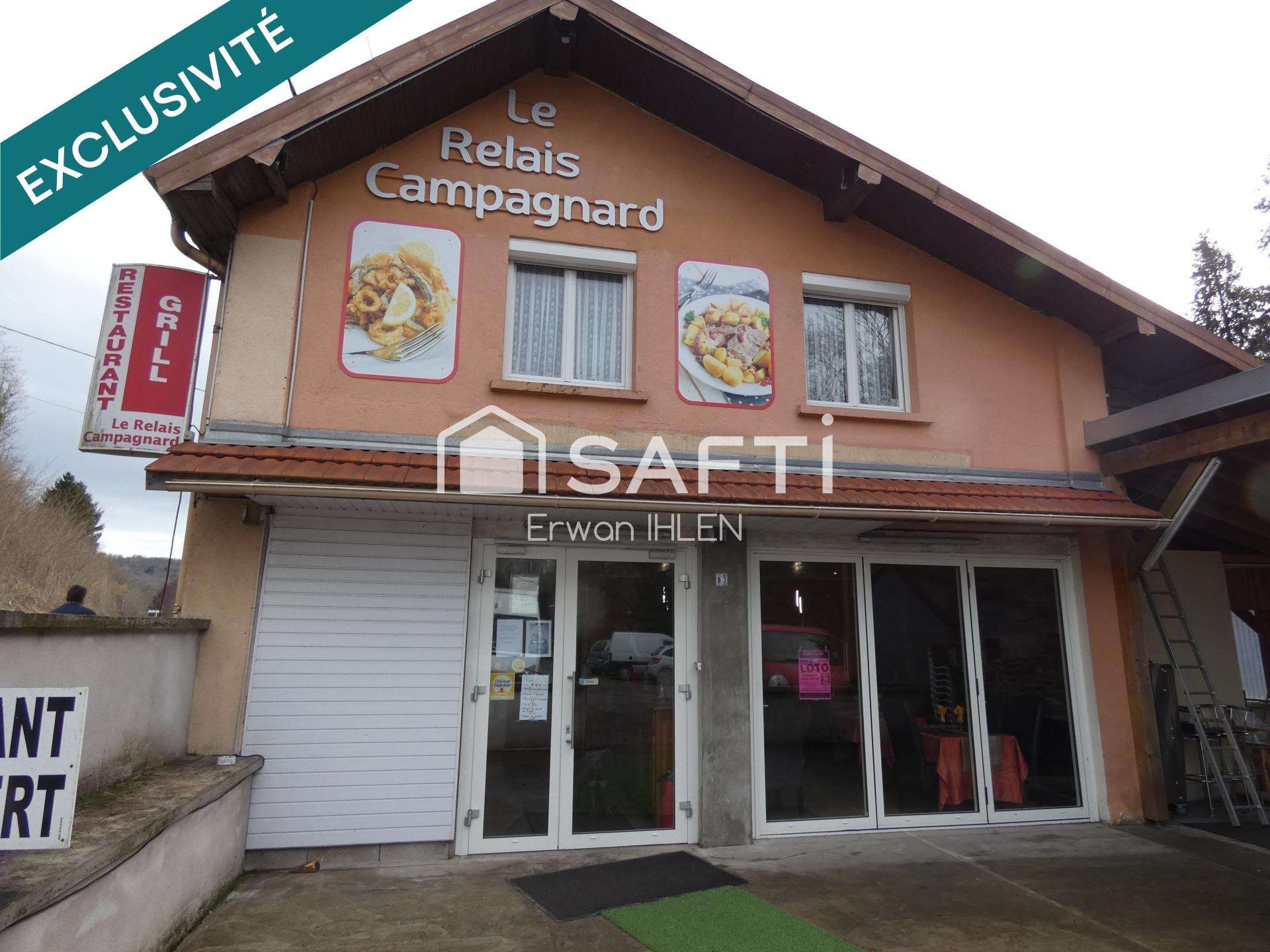 A vendre FDC restaurant Lic IV de 111m² à Ronchamp