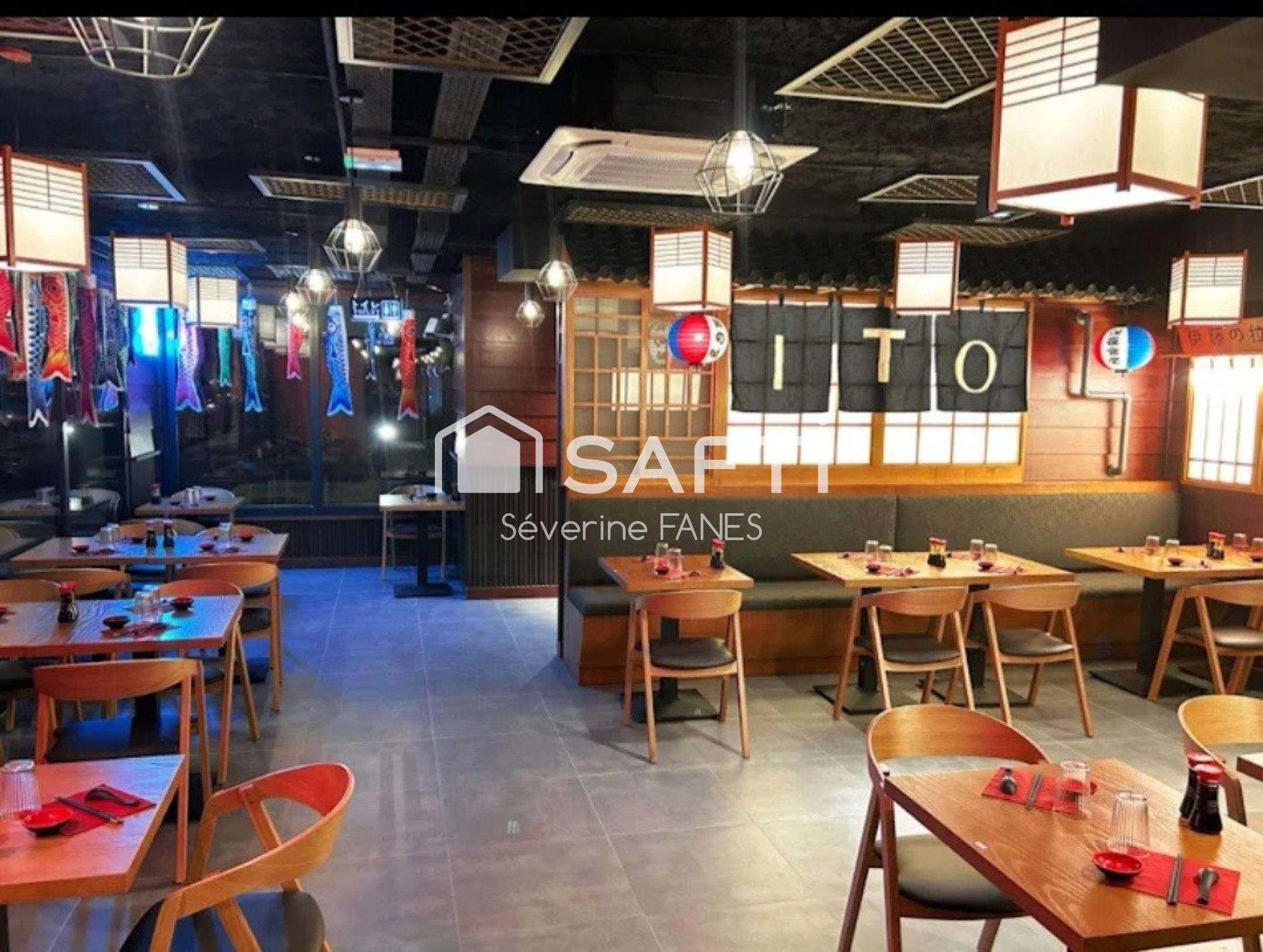 Cession droit bail restaurant 160m² Bois-Guillaume