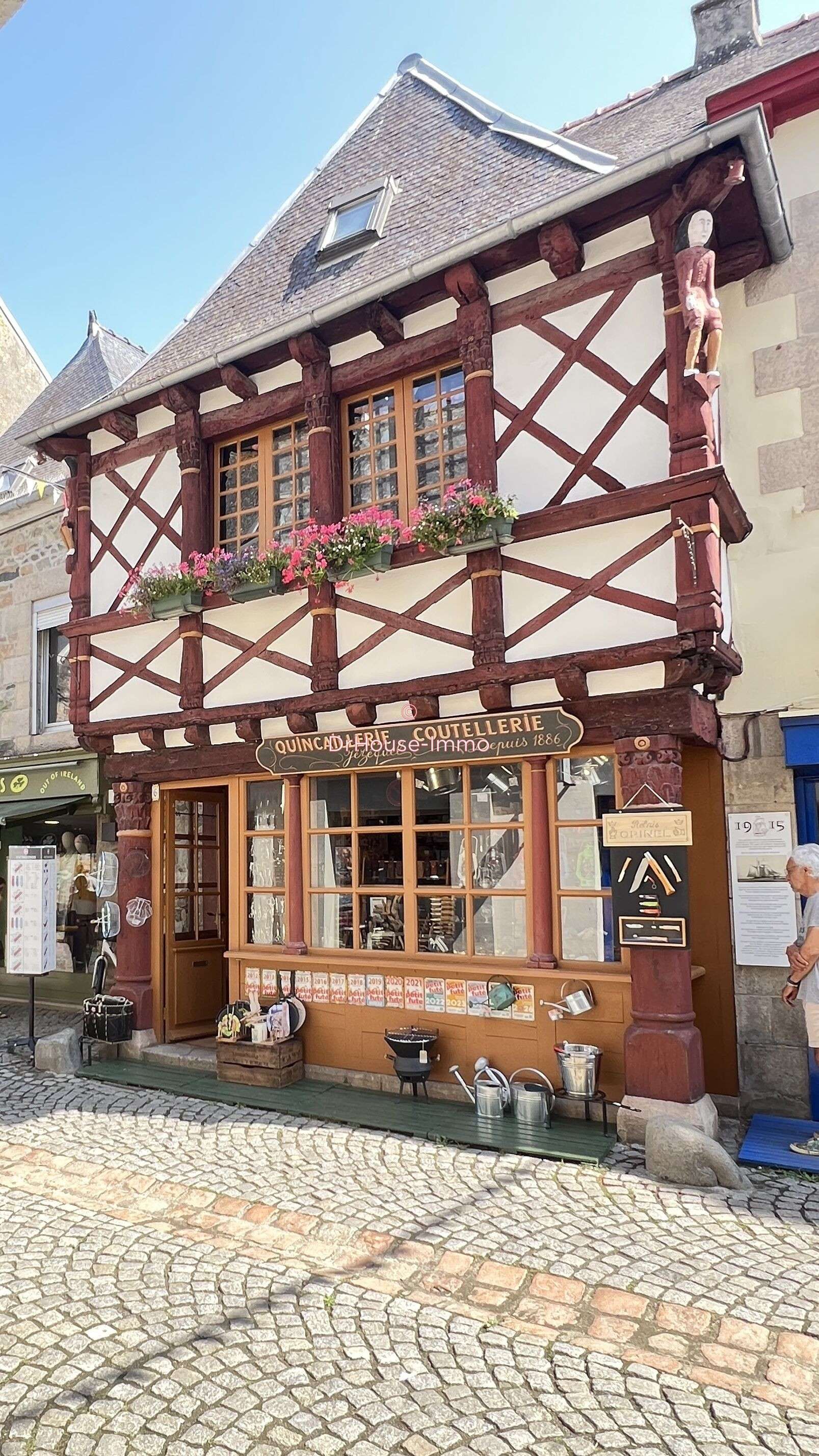 Vente immeuble historique vide de 130m² à Paimpol