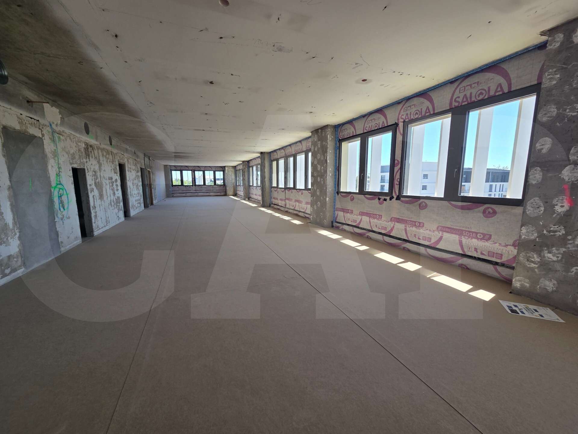 A louer bureaux neufs de 387m² à Saint-Brieuc