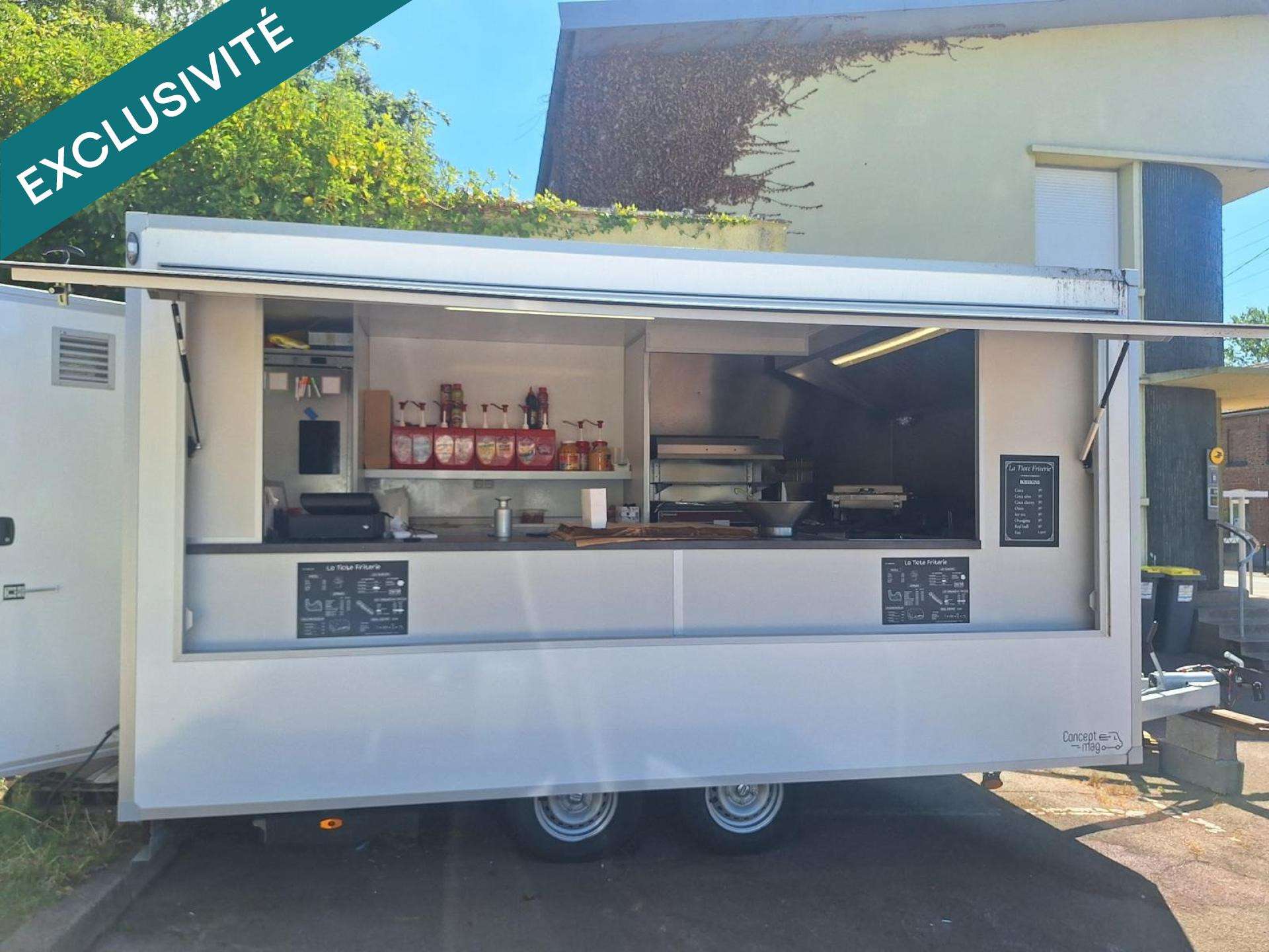 Vente FDC friterie en centre village des Weppes