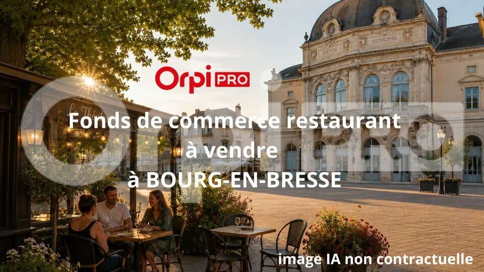 Fonds de commerce 80m² à vendre à Bourg en Bresse