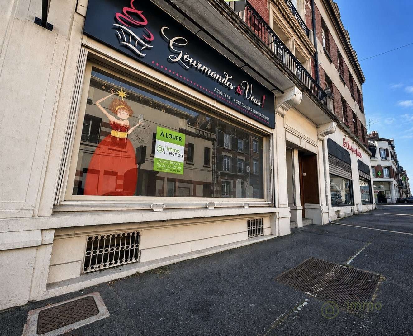 A louer local en plein centre-ville de Cambrai