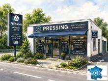 Vente pressing blanchisserie en Sud Ardèche