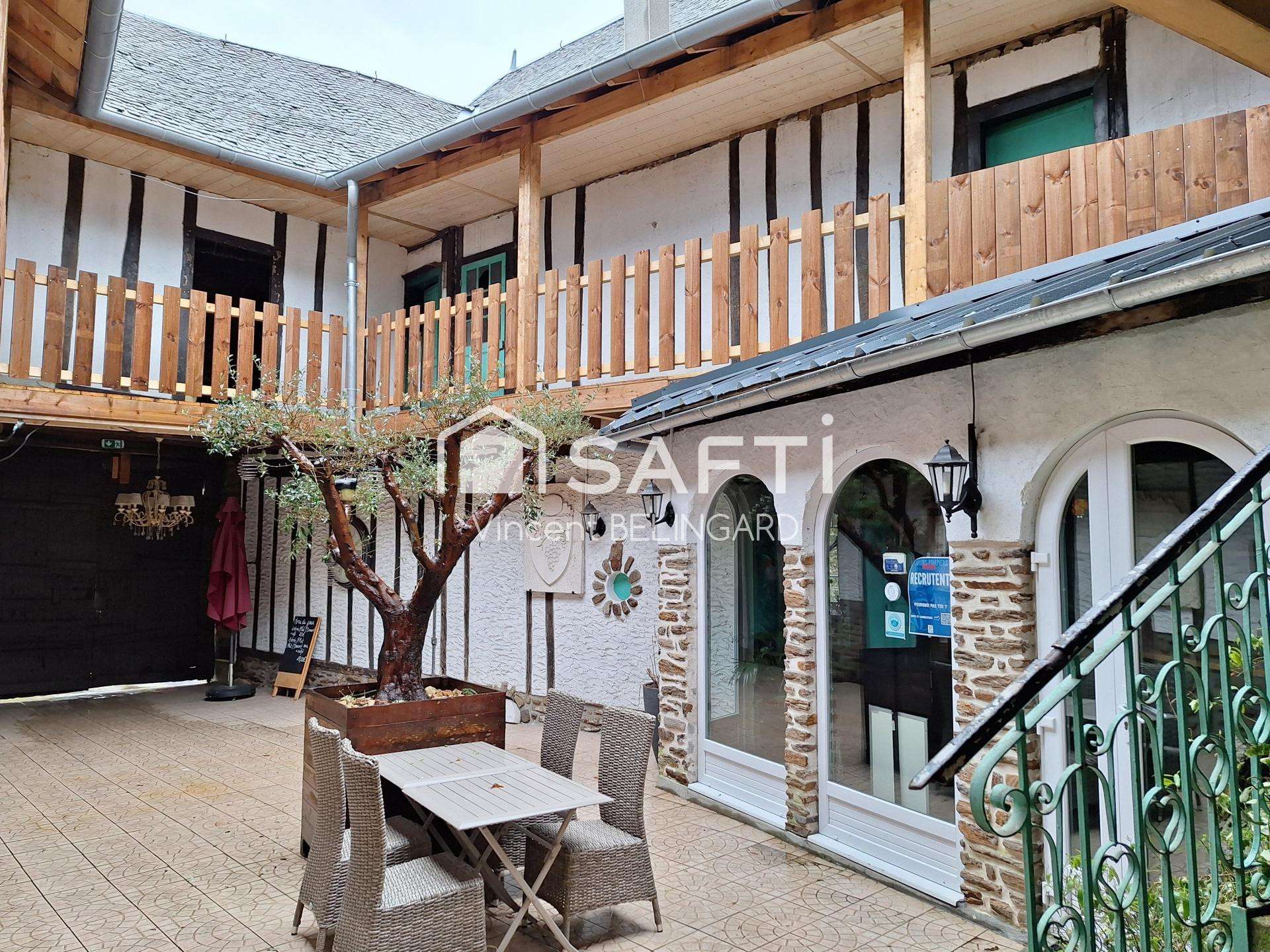Vente immeuble de 600m²emplacement strat à Uzerche