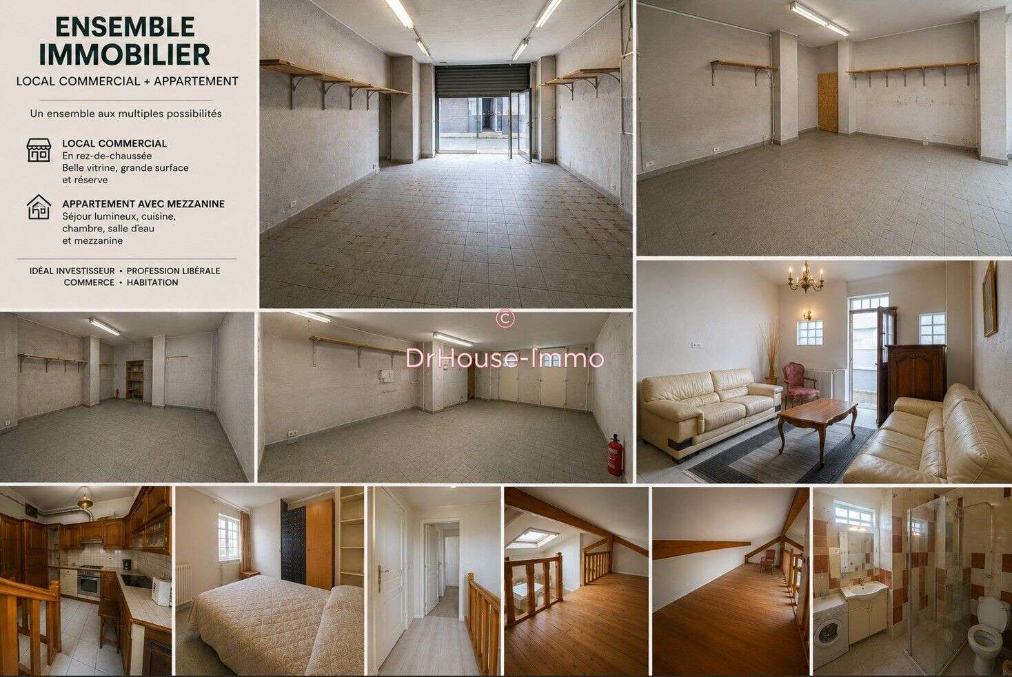 Vente ensemble immobilier de 126m² à Bagnolet