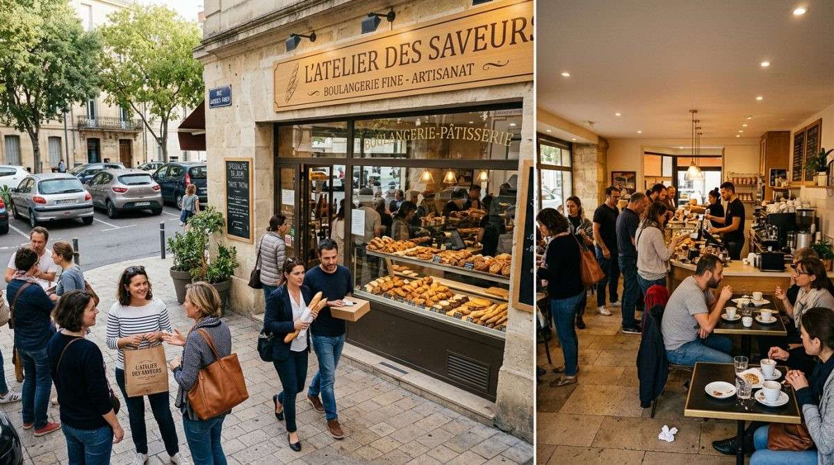 Cède boulangerie fonds + murs 130m² à Montpellier 