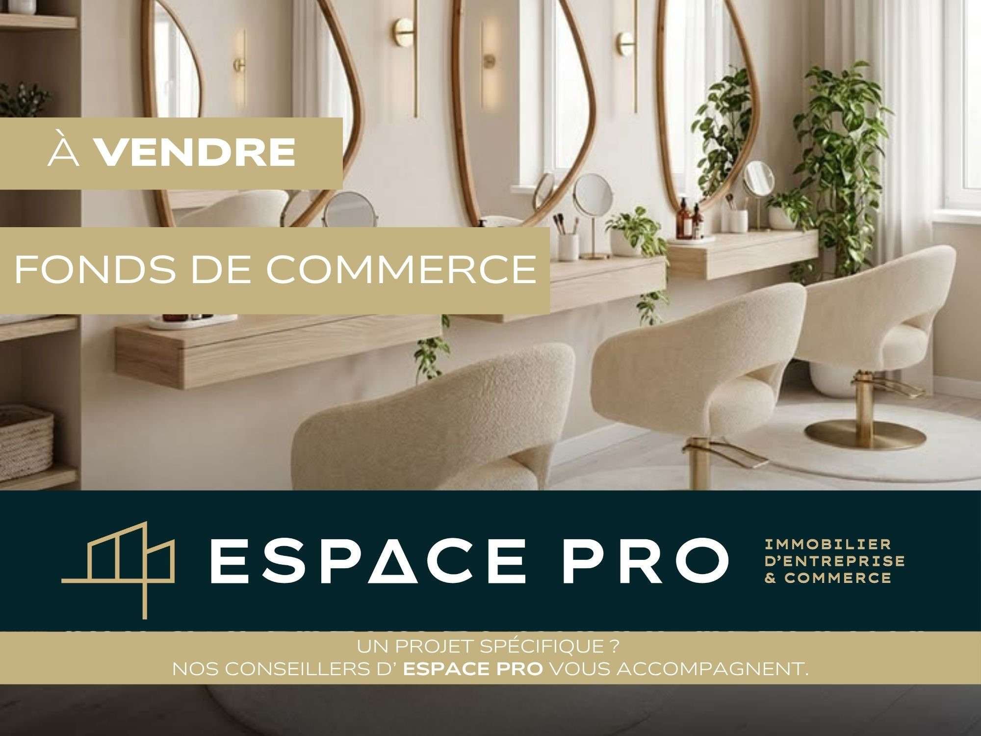 Vente salon de coiffure 35m² empl N°1 à Caen