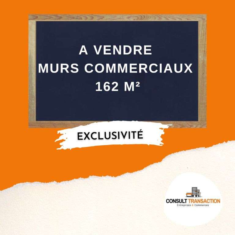 Vente murs commerciaux vides de 162m² à Pornic