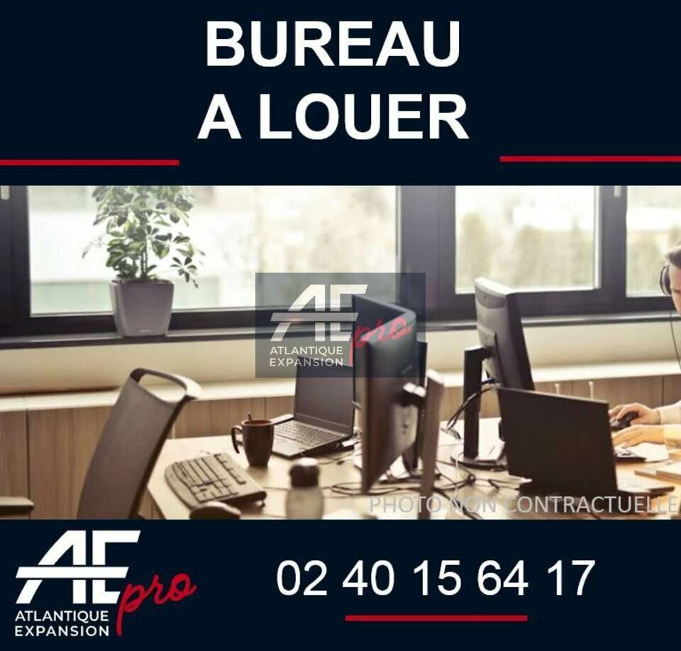 Bureaux lumineux de 21m² à louer à Savenay