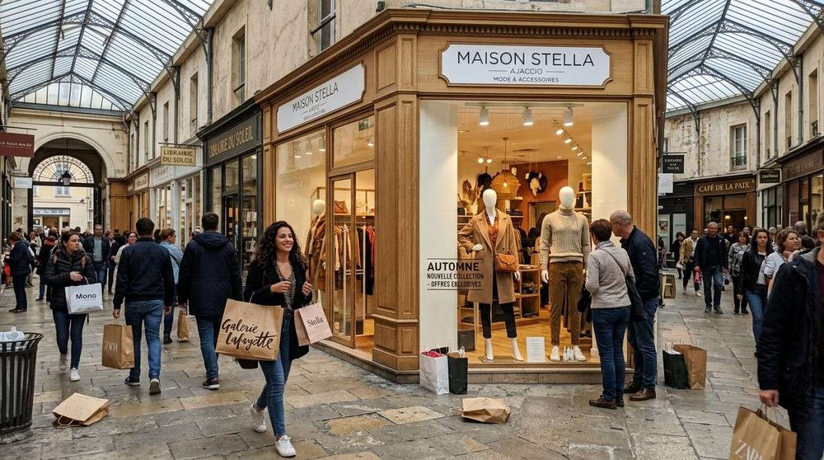 Cède bail 68m² galerie commerciale Baleone Ajaccio