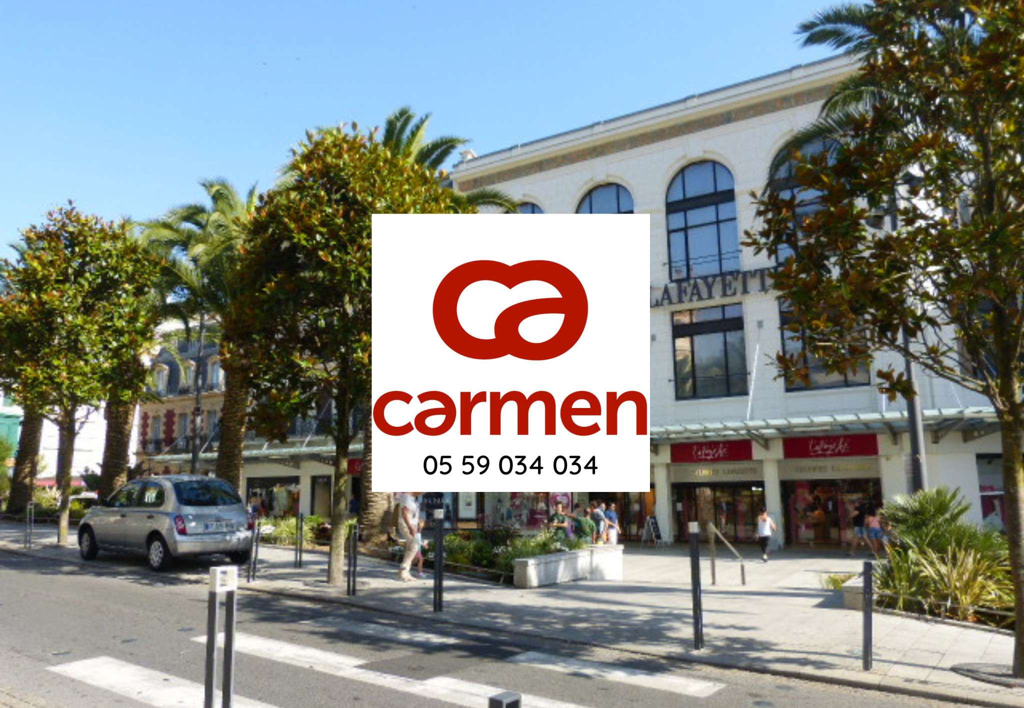 Cède DAB local commercial 80m² Biarritz Clémenceau
